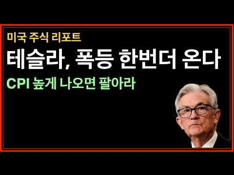 테슬라 큰상승 한번더, 조정은 '이때' 옵니다 – 테슬라, 미국주식, 엔비디아, SOXL, 반도체