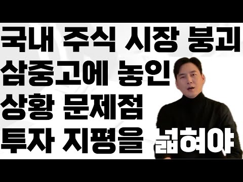 국내 주식 시장 붕괴 해외 투자는 필수다!