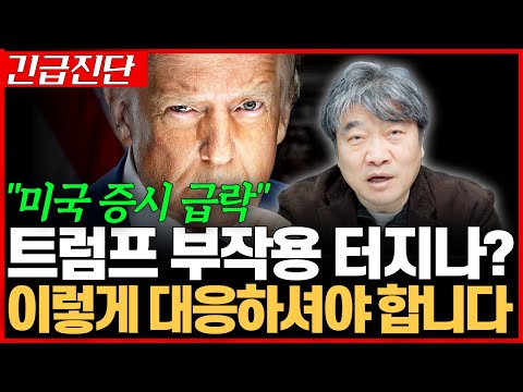 [긴급진단] 미국 증시 급락! 경기 둔화 우려, 트럼프 관세 정책의 영향일까? (곽수종 박사)